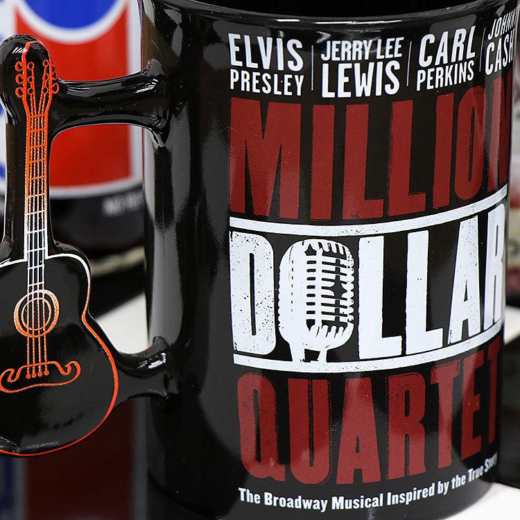 エルヴィス プレスリー マグカップ Million Dollar Quartet w/Guitar Handle EP-MSP-MG-Q5103 |  | 04