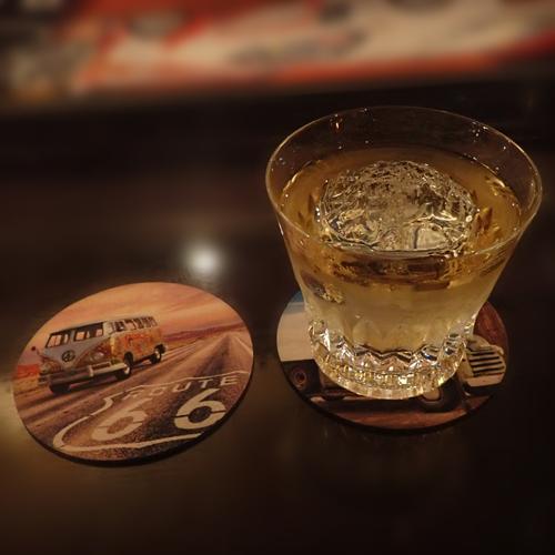 ＜ラバー コースター＞　 ルート66　吸水タイプコースター　RT66 |  | 05