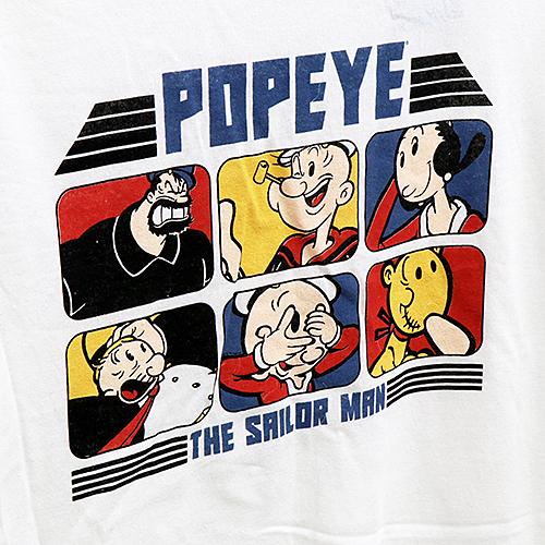 Tシャツ  POPEYE ホワイト｜swam｜02