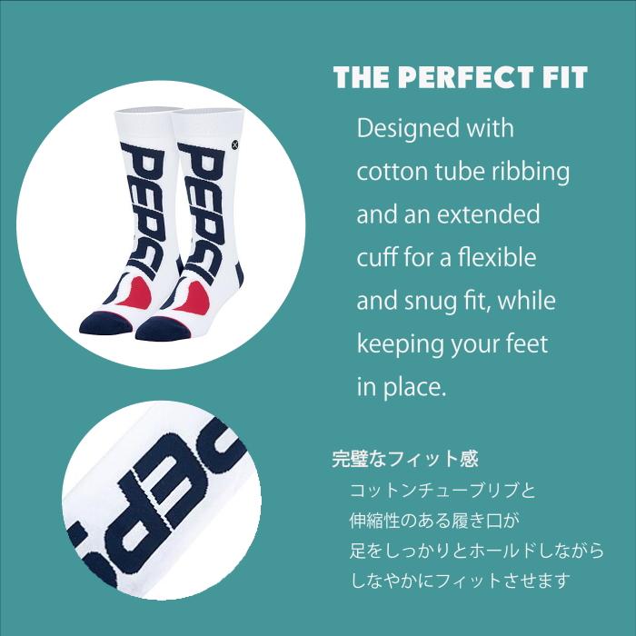 ラージ フィート ソックス ペプシ コーラ PEPSI COOL OSPEPCOOL | ODD SOX | 04