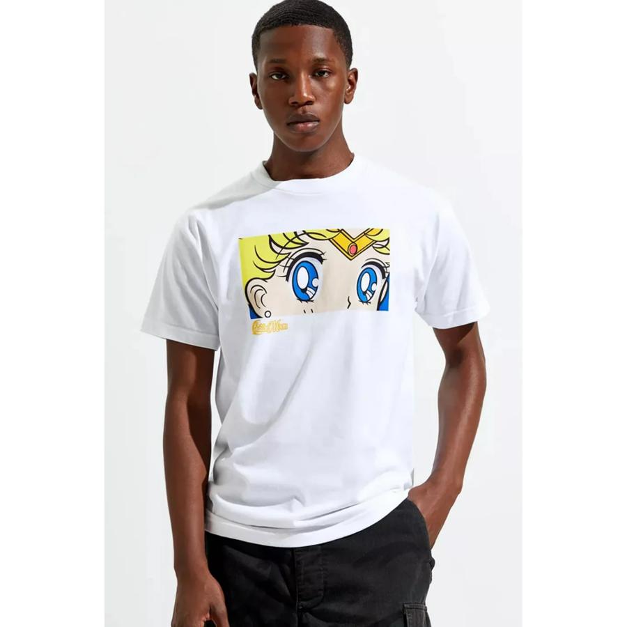 Tシャツ セーラームーン Sailor Moon Her Eyes REX-TS-011 ホワイト