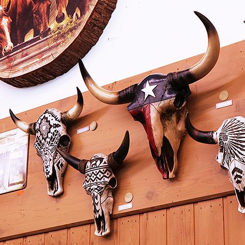 ビッグホーンスカルドア 壁飾り