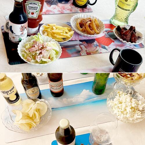 ＜カウンター マット＞　北斎 「赤富士」（凱風快晴）テーブルマット　バーマット |  | 04