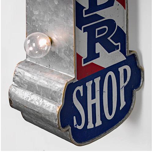 オフ ザ ウォール LED サイン BARBER SHIO CA306365_4