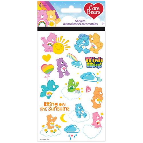 USA キャラクター 4シート ステッカー ケアベア Care bears ST4688