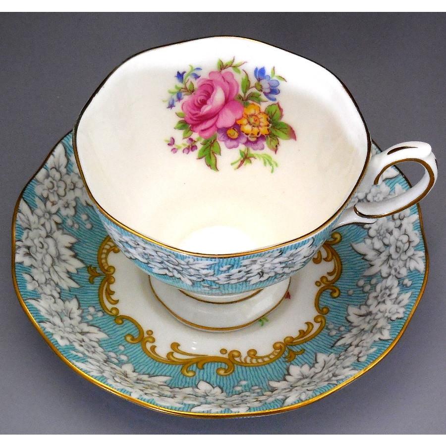 ロイヤルアルバート(Royal Albert)　Enchantment　英国製　エンチャントメント　カップ＆ソーサー　England 廃盤品 未使用｜swan-antiques｜06