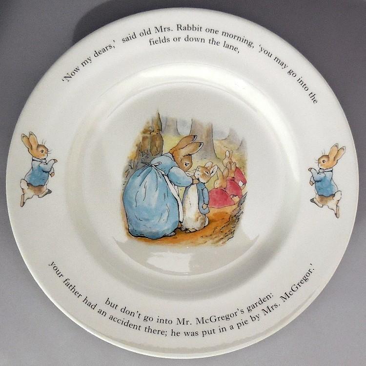WEDGWOOD（ウェッジウッド） ピーターラビット 25cm プレート英国製