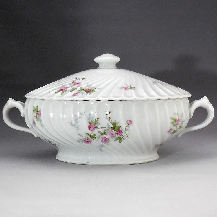 送料無料 ヴィンテージ アビランド Haviland リモージュ Limoges 1941年 スープチューリン 36cm｜swan-antiques｜04