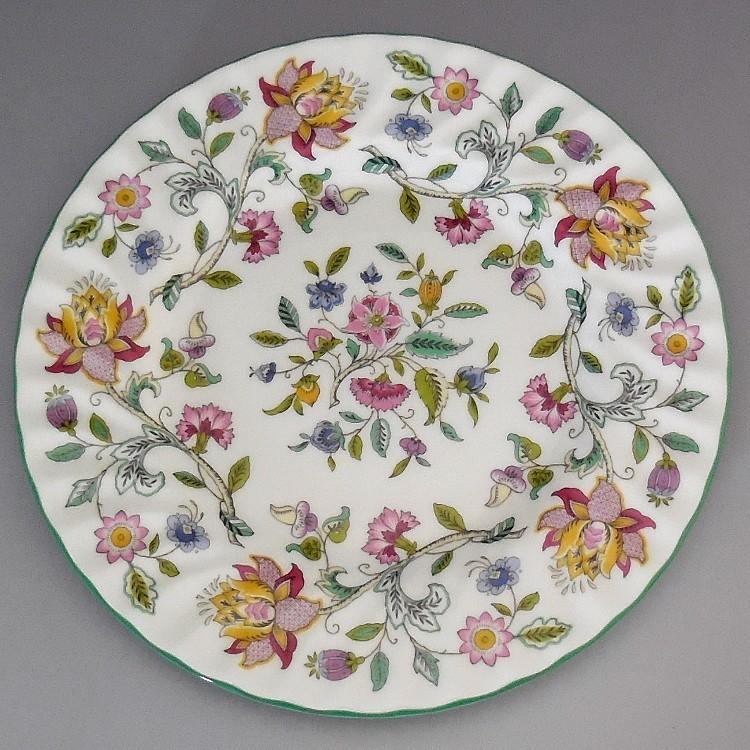 MINTON（ミントン） 英国製 ハドンホール グリーン プレート 20cm