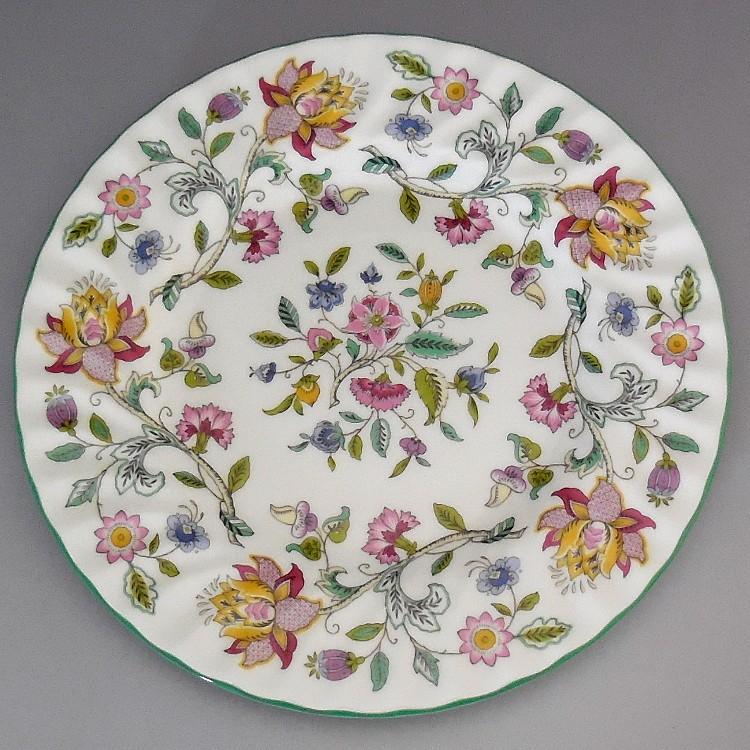 MINTON（ミントン） 英国製 ハドンホール グリーン プレート 20cm 