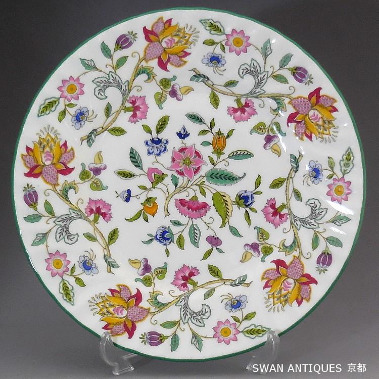MINTON（ミントン） 英国製 ハドンホール グリーン プレート23cm