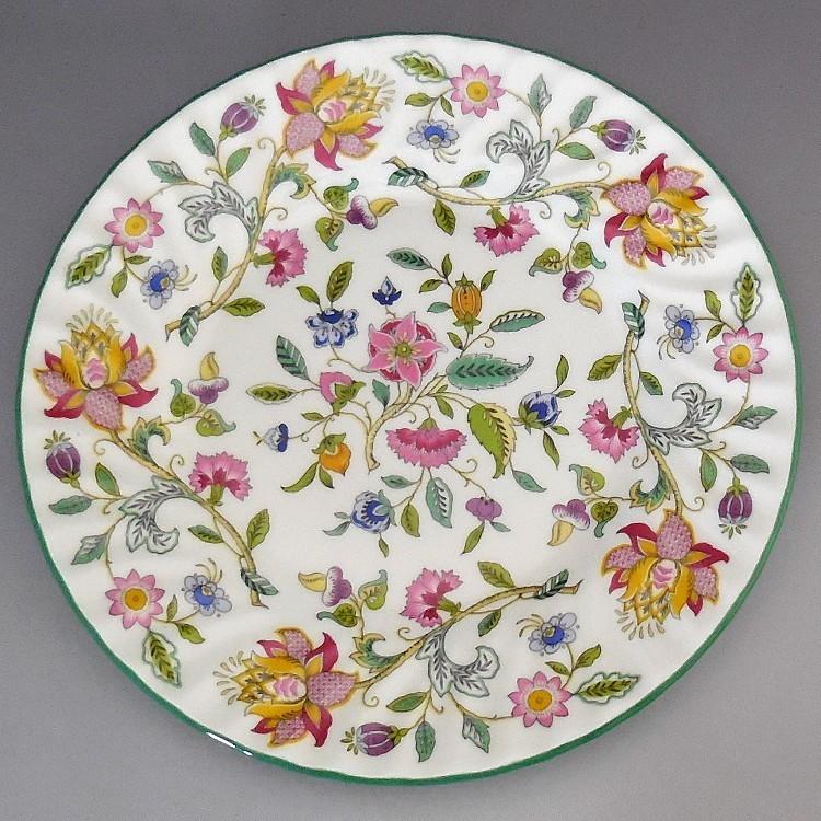MINTON（ミントン） 英国製 ハドンホール グリーン プレート23cm