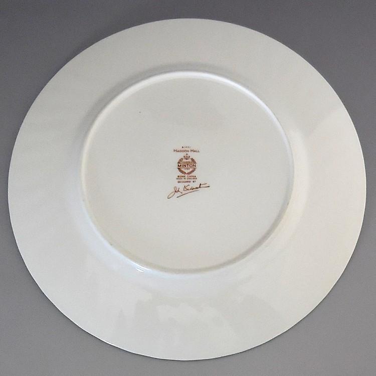 MINTON（ミントン） 英国製 ハドンホール グリーン プレート23cm