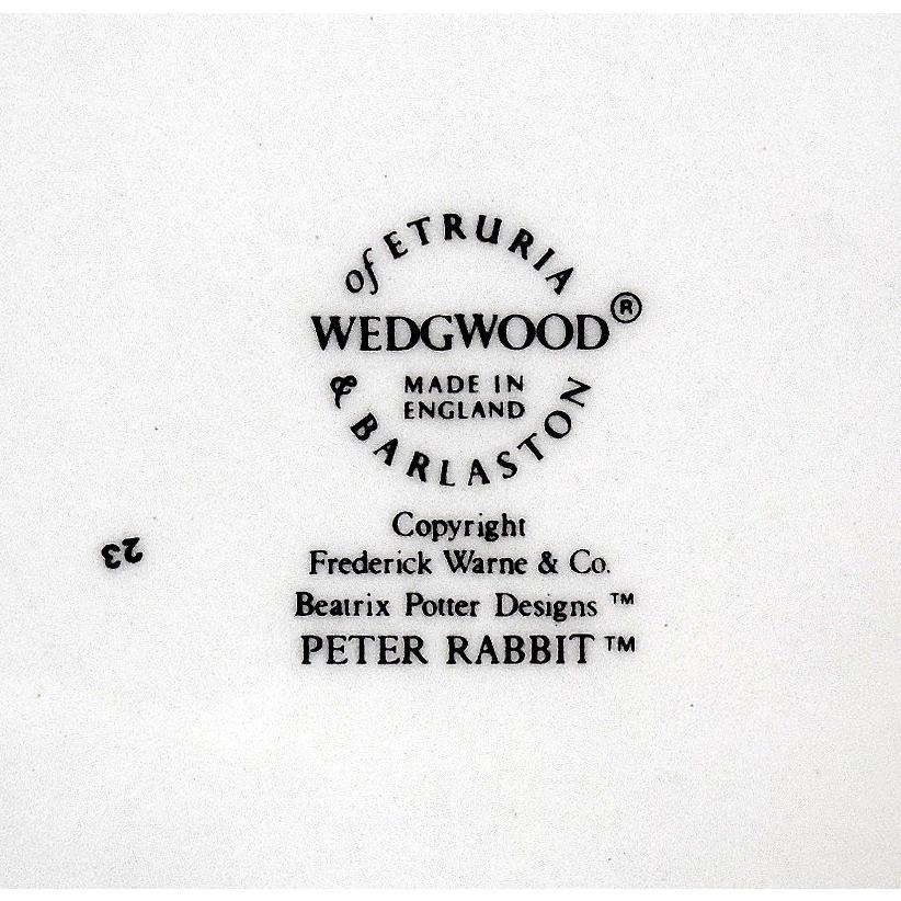 WEDGWOOD ウェッジウッド Wedgwood ピーターラビット 旧刻印 WEDGWOOD ウェッジウッド Wedgwood ピーターラビット 旧刻印