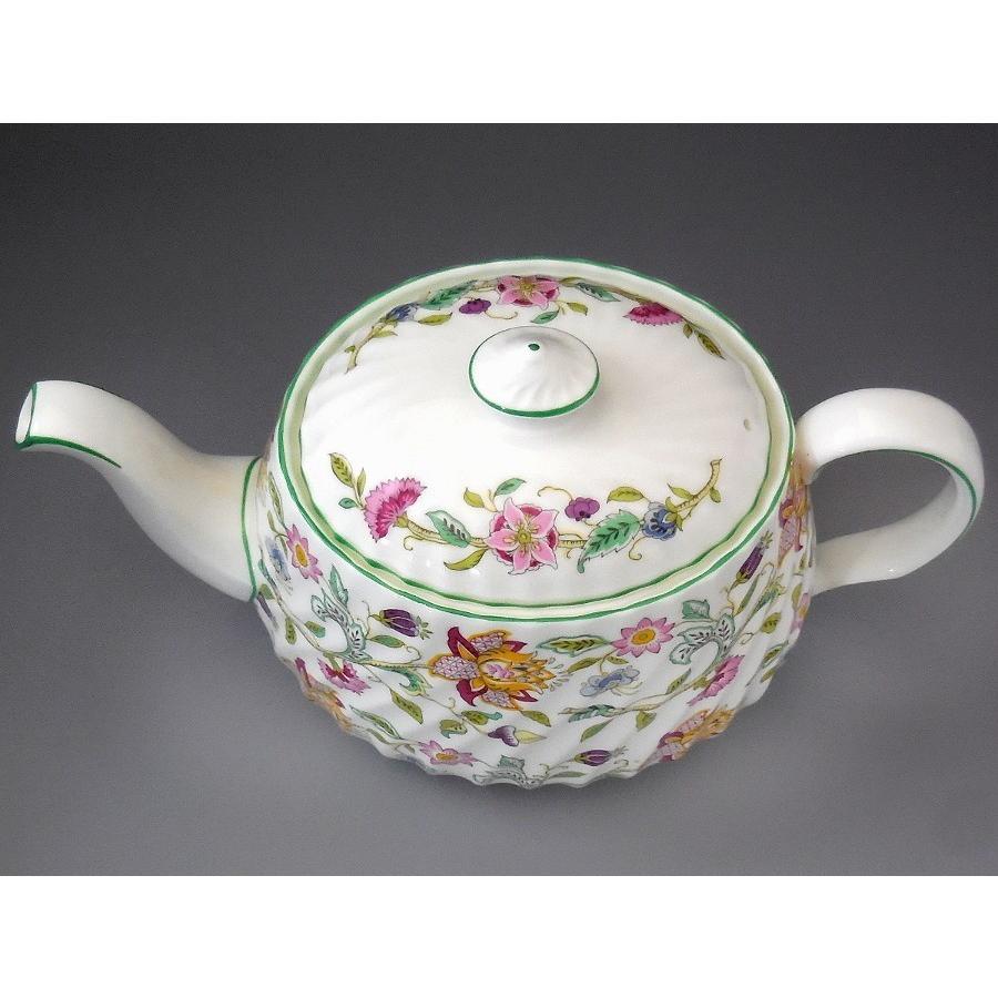 MINTON（ミントン） 英国製 ハドンホール グリーン ティーポット S