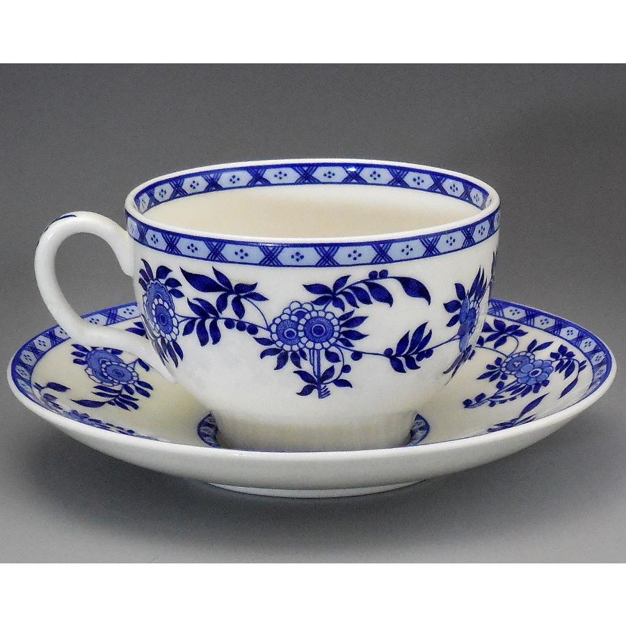 MINTON（ミントン） 1989年 ブルーデルフト カップ&ソーサー 廃版品