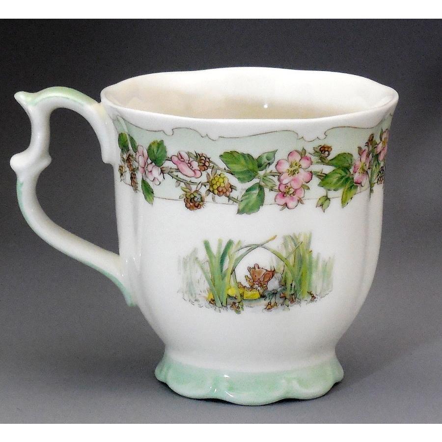 ロイヤルドルトン【 Royal Doulton】 ブランブリーヘッジ 　サマー ビーカー  マグカップ 未使用｜swan-antiques｜02