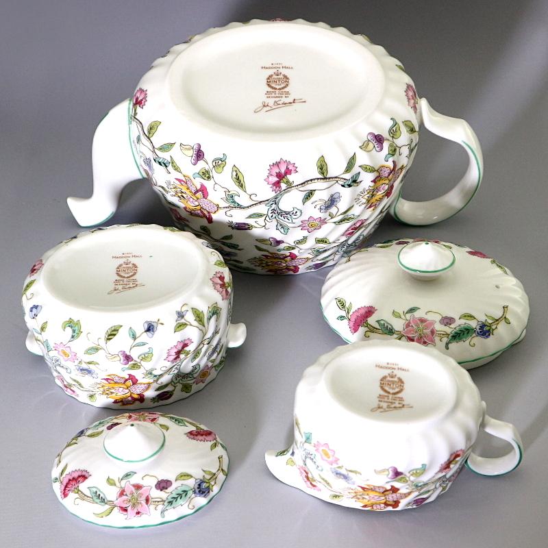 送料無料 ミントン Minton 英国製ハドンホール グリーン Lサイズ