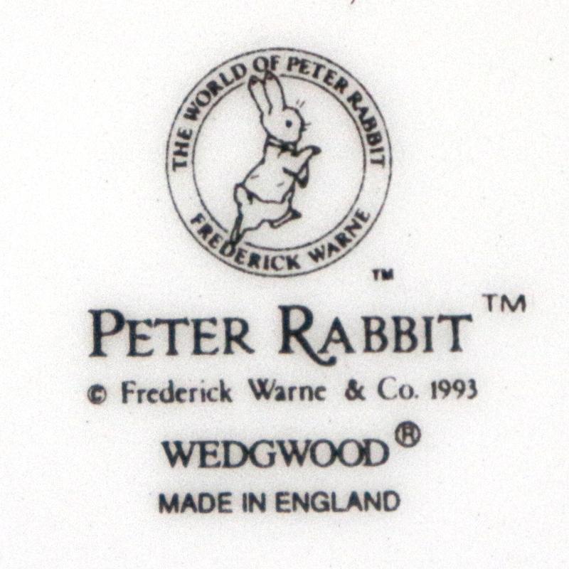 WEDGWOOD（ウェッジウッド） ピーターラビット 旧刻印 英国製 ポリ