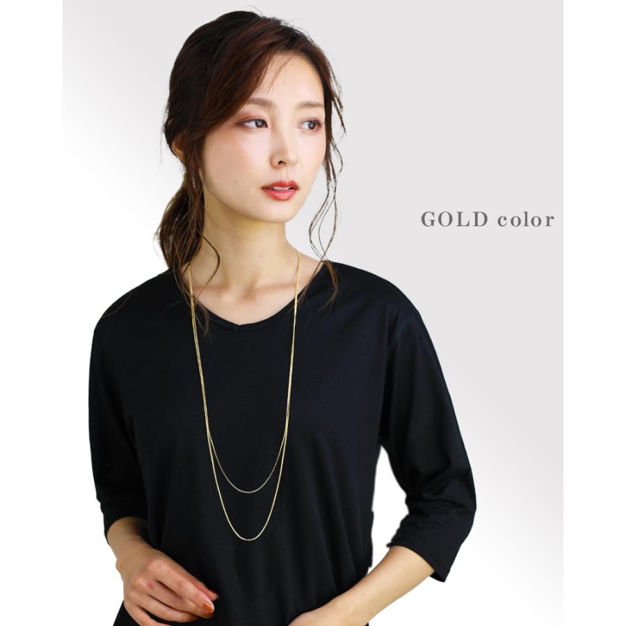 ステンレス ネックレス レディース ロング ロングネックレス 2 ステンレス ネックレス レディース ロング ロングネックレス 2