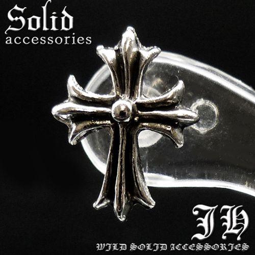 ピアス メンズ 両耳 リング シルバー クロス フープピアス スタッド リングピアス おしゃれ 男性用 ブランド シンプル Cp9 限定品