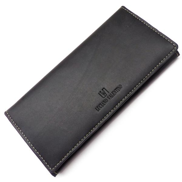 財布 長財布 ルチアーノ バレンチノ 黒 ブラック本革 本皮 革 二つ折り メンズ 必見 おしゃれ 男性用 メンズ財布長財布 Sai175 A Sai75 A スワン宝石 通販 Yahoo ショッピング