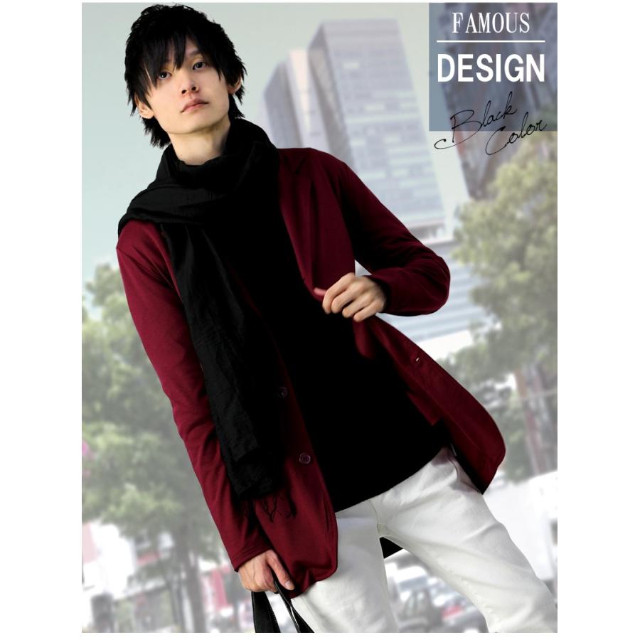 ４万枚売れてる ストール メンズ 大判 無地 綿 ブランド マフラー