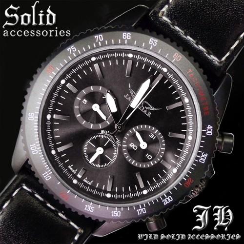 ウワークラフト 腕時計 自動巻き メンズ 黒 裏スケ 大型 重厚 ロゴ 革ベルト ウワークラフト 腕時計 自動巻き メンズ 黒 裏スケ 大型 重厚