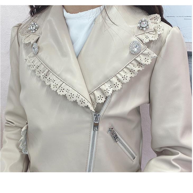 特売 アウター レディース ライダース ライダースジャケット ビジュー 女性 かっこいい お洒落 おしゃれ 可愛い かわいい ダブルライダース きらきら ライダースジャケット カラー ピンク Joangeremi Com