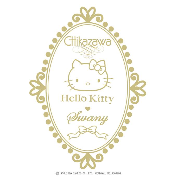 D-402 Hello Kitty×近沢レース店×スワニーコラボ キャリーバッグ(M18)ブラック＜4輪ストッパー付＞（ 安心のメーカー直営店 スワニーバッグ SWANY ）｜swany-shop｜02