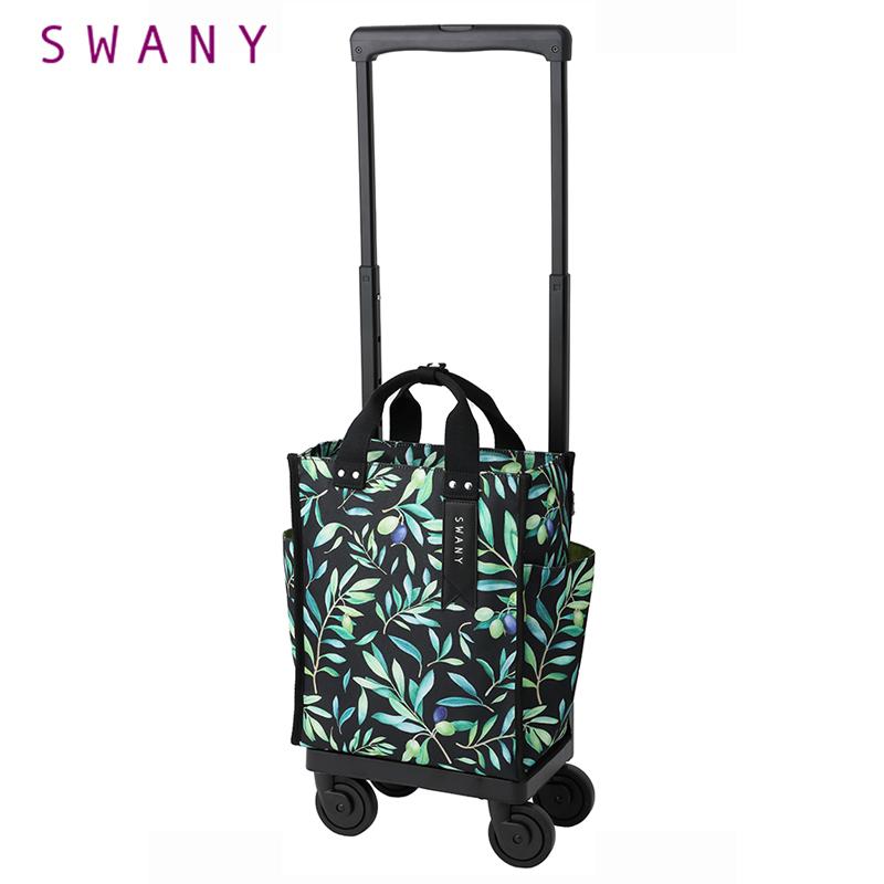 SWANY スワニーキャリーバッグショッピングカートタイヤストッパー付き