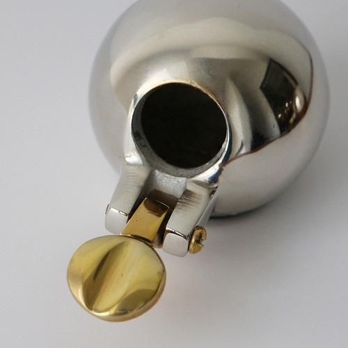 アルミニウムボールアッシュトレイ L サイズ Aluminium Ball Ashtray 灰皿 フタ付 蓋付き 卓上 おしゃれ 吸殻入れ アッシュトレイ ふた付き 喫煙具 卓上灰皿 イ | DETAIL | 03
