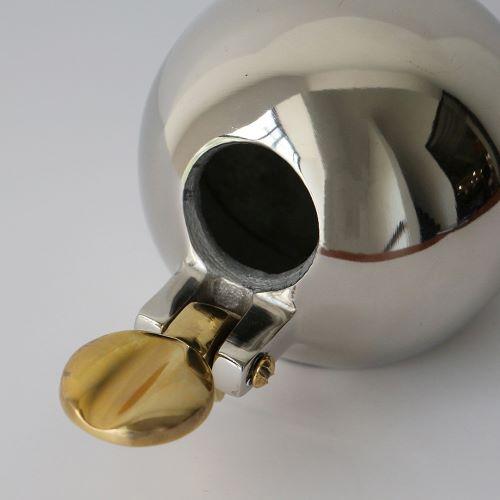 アルミニウムボールアッシュトレイ S サイズ Aluminium Ball Ashtray 灰皿 フタ付 蓋付き 卓上 おしゃれ 吸殻入れ アッシュトレイ ふた付き 喫煙具 卓上灰皿 イ |  | 02