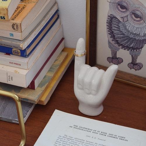 ディテール ポーセリン ハンドオブジェ ハングルース Porcelain Hand Objet Hang Loose DETAIL  雑貨 2410 | DETAIL | 05