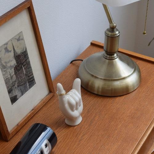 ディテール ポーセリン ハンドオブジェ ハングルース Porcelain Hand Objet Hang Loose DETAIL  雑貨 2410 | DETAIL | 06