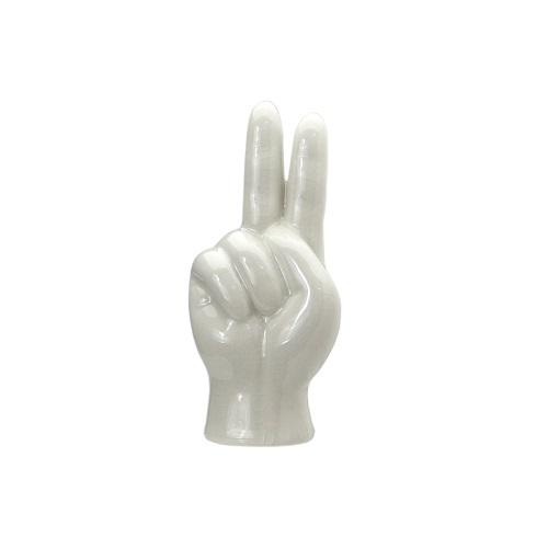 ディテール ポーセリン ハンドオブジェ ピース Porcelain Hand Objet Peace DETAIL  雑貨 2410 | DETAIL