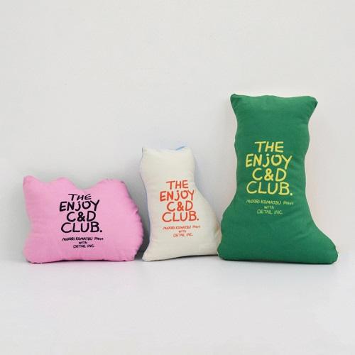 ミドリコマツ キャット ベージュ エンジョイ C＆D クラブ クッション MIDORI KOMATSU  The Enjoy C＆D Club Cushion 2407 | DETAIL | 07