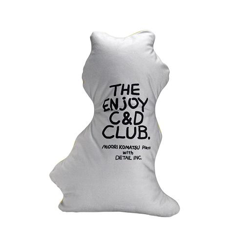 ミドリコマツ ドッグ イエロー エンジョイ C＆D クラブ クッション MIDORI KOMATSU  The Enjoy C＆D Club Cushion 2407 | DETAIL | 03