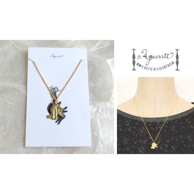 aquvii（アクビ） Handshadow Necklace 影絵を作る手をモチーフにした 