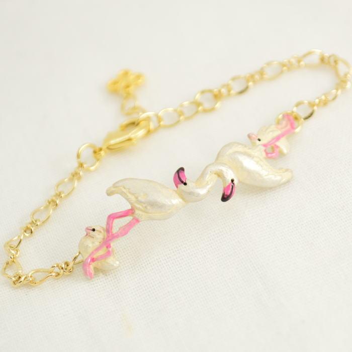 パルナートポック ブレスレット 子育てフラミンゴ  PalnartPoc  2408 | Palnart Poc | 01