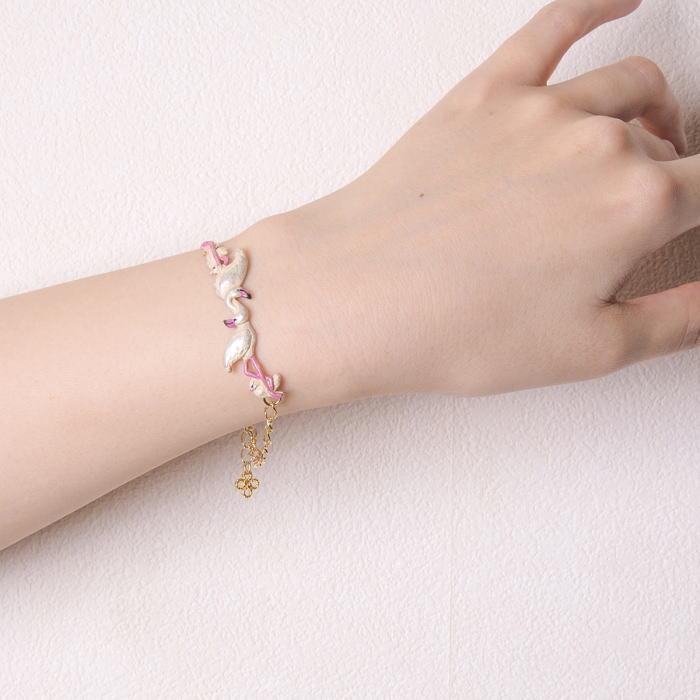 パルナートポック ブレスレット 子育てフラミンゴ  PalnartPoc  2408 | Palnart Poc | 04