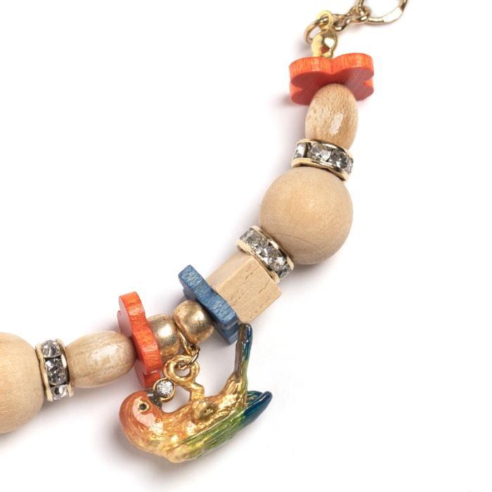 パルナートポック 木遊びコガネ インコ ブレスレット  PalnartPoc  2603 | Palnart Poc | 02