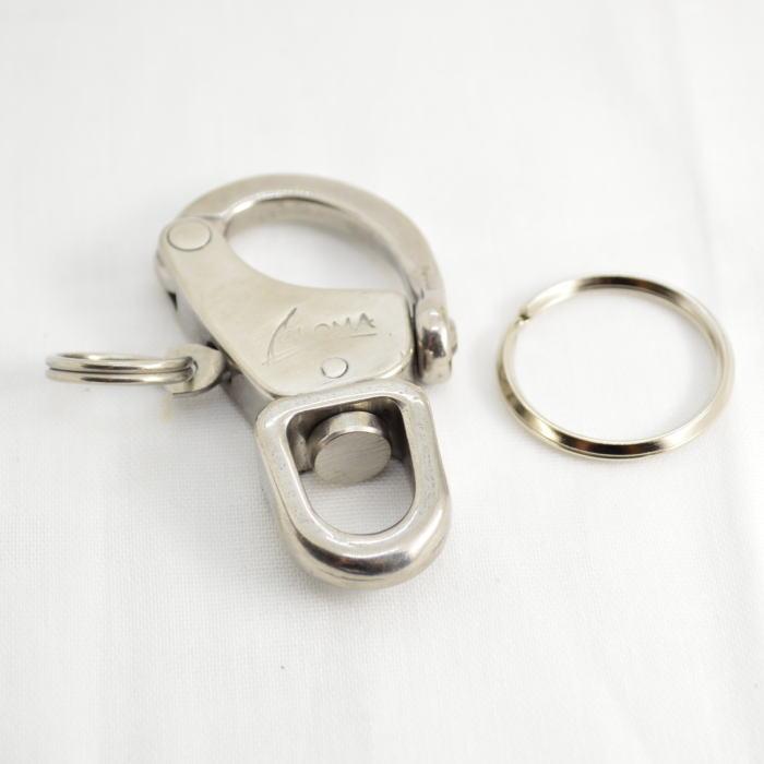 グローマ ノーティカ スナップシャックル 1101 GLOMA NAUTICA Snap Shackle キーリング キーホルダー ヨットツール キーフック 雑貨 2306_1