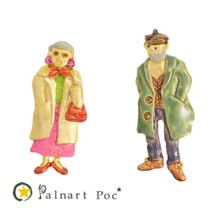 パルナートポック イヤリング ムッシュ＆マダム PalnartPoc 2404 | Palnart Poc