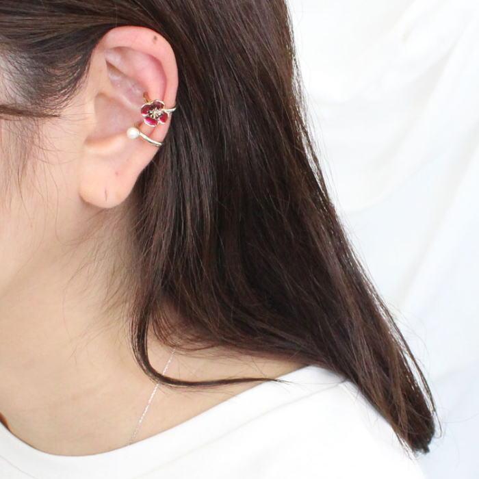 ピアス ファルベ ポピーイヤーカフ FF-2210-153 farbe ルチカ luccica