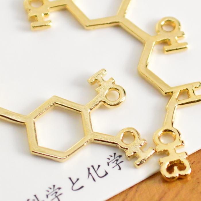 ガーグル ピアス Gargle 化学式ゴールド アドレナリン P1810h 3552g 化学式 アクセサリー Gp Swaps 通販 Yahoo ショッピング