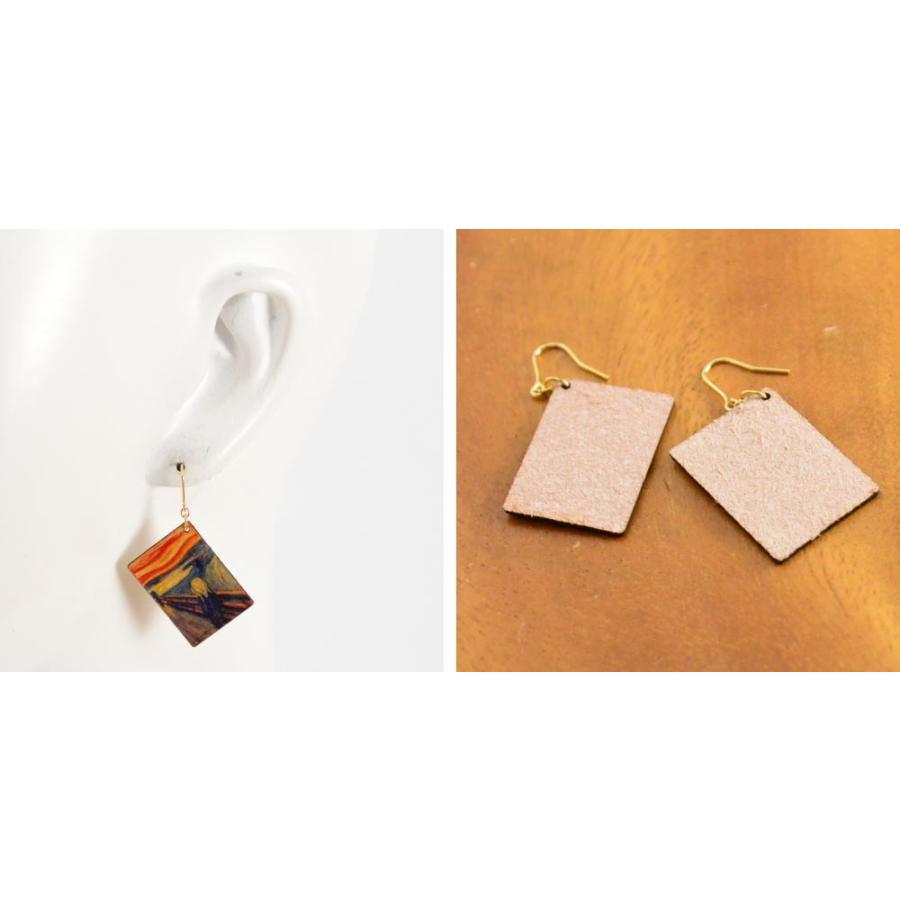 ガーグル ピアス gargle アートピクチャー【絵画ピアス】 p1811s