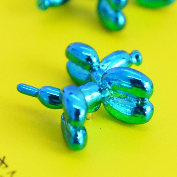 バルーンピアス Peoney/サージカルステンレス センターパールピアス（ピアス（両