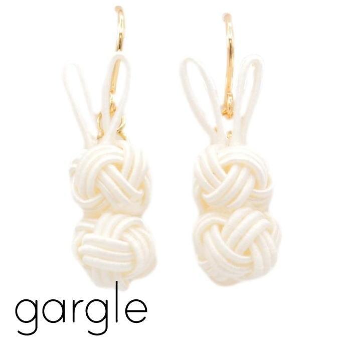 gargle（ガーグル） 水引き兔 ピアス PZ15420 2511 : Swaps - 通販 