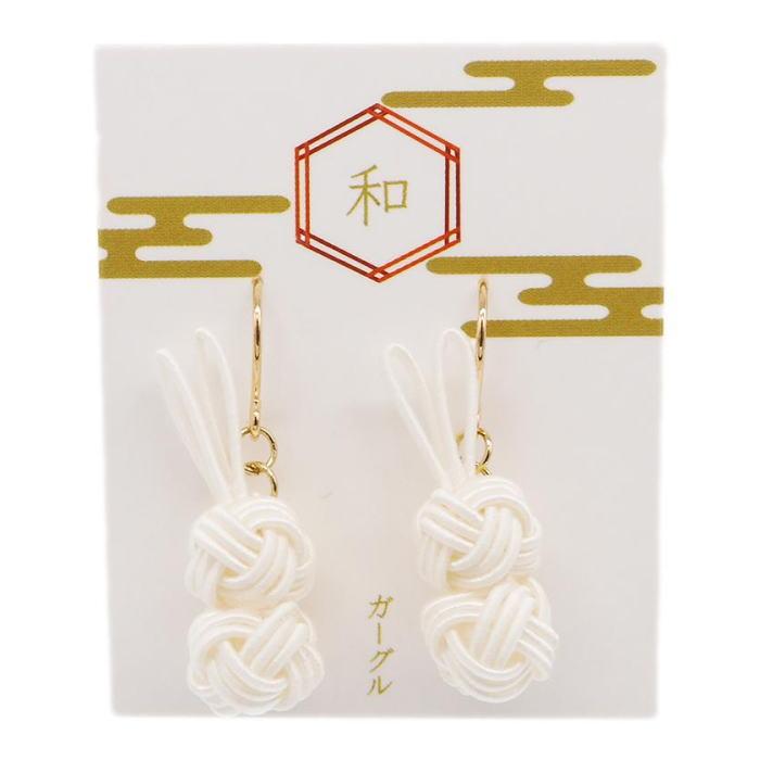 gargle（ガーグル） 水引き兔 ピアス PZ15420 2511 : Swaps - 通販